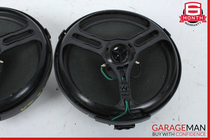08-11 Mercedes W204 C300 Rear Right & Left Side Door Sound Speakers Set OEM