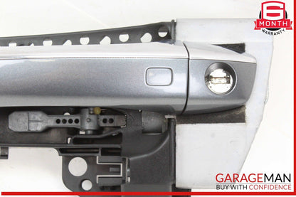 11-18 Audi A8 S8 Front Left Driver Side Exterior Door Handle Gray 4H1837885 OEM