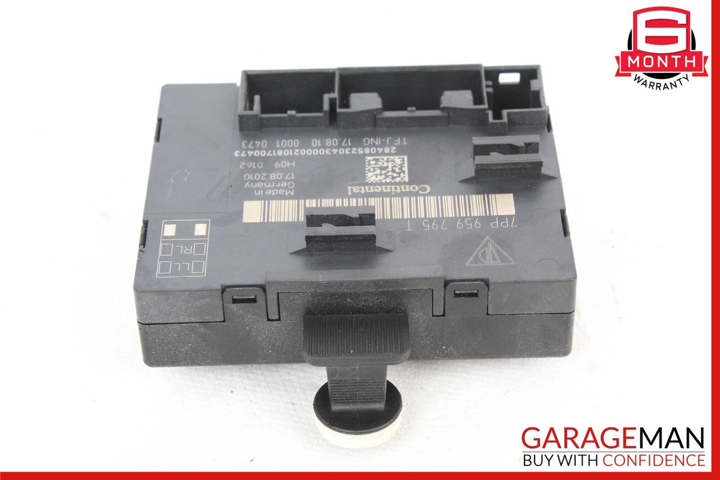 11-17 Porsche Cayenne S 958 Rear Left Side Door Control Module 7PP959795T OEM