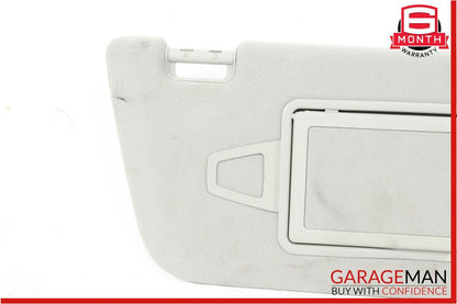 07-13 Mercedes S550 CL550 Front Right Sun Visor Sunvisor Shade Cover Suede Grey