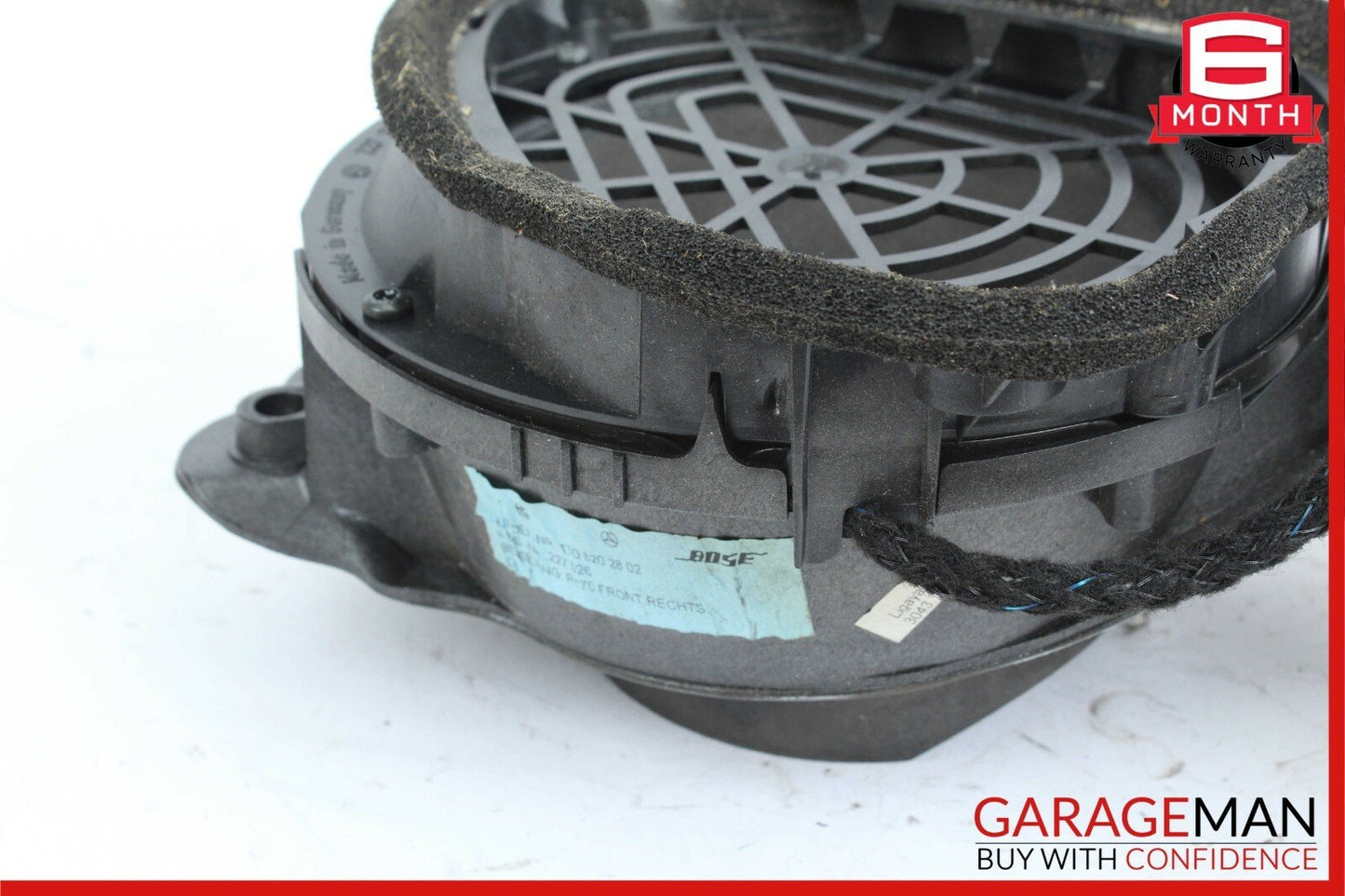 97-04 Mercedes R170 SLK320 Front Left & Right Side Door Sound Speakers Set of 2