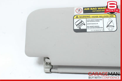 06-12 Mercedes X164 GL450 ML550 Sun Visor Sunvisor Front Left Side Gray