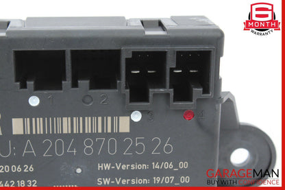 08-14 Mercedes W204 C300 C350 Rear Right Side Door Controller Module Unit OEM
