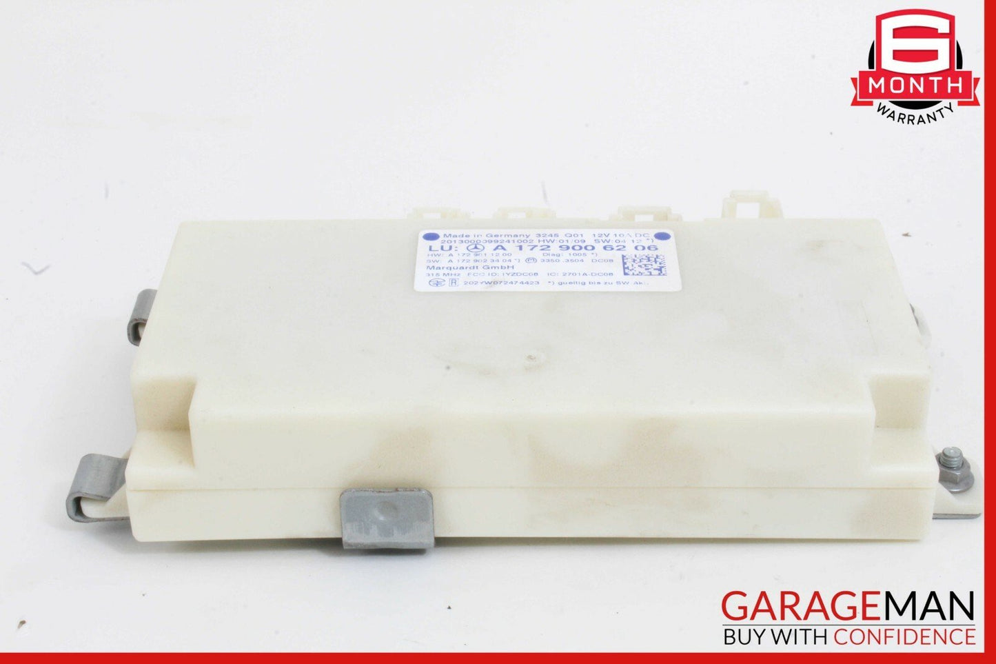 10-15 Mercedes W204 C250 C300 Keyless Go Entry Control Module 1729006206 OEM