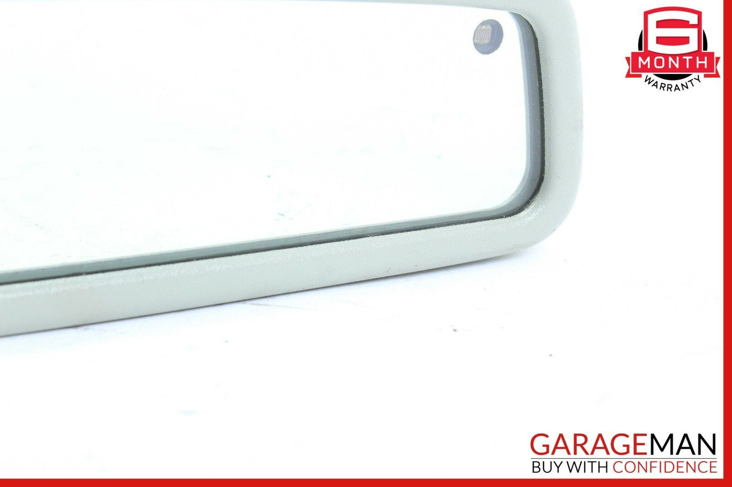 01-09 Mercedes W203 C230 C320 Front Top Upper Rear View Mirror 433123457 Grey
