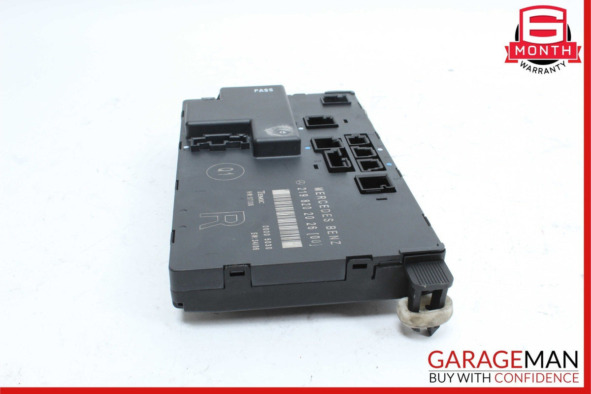 06-11 Mercedes W219 CLS550 CLS500 Front Right Door Control Module 2198202026 OEM