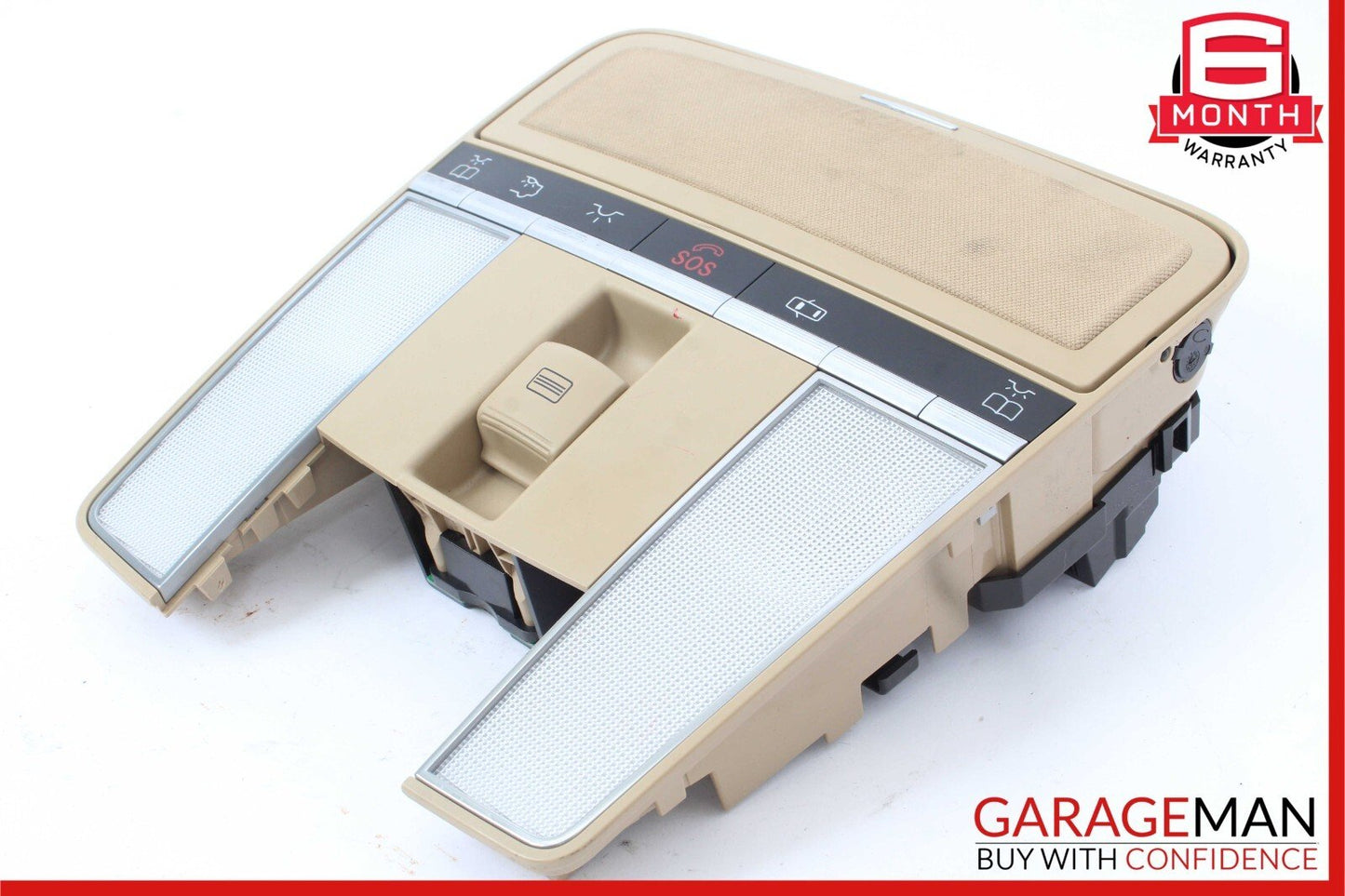 07-09 Mercedes W221 S550 CL550 Overhead Dome Light Sunroof Reading Map Grey