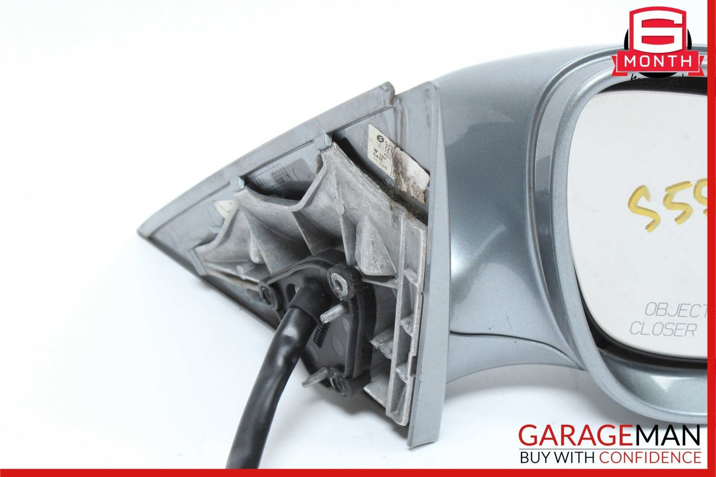 07-09 Mercedes W221 S550 Front Right Side Mirror Door Rear View Grey OEM
