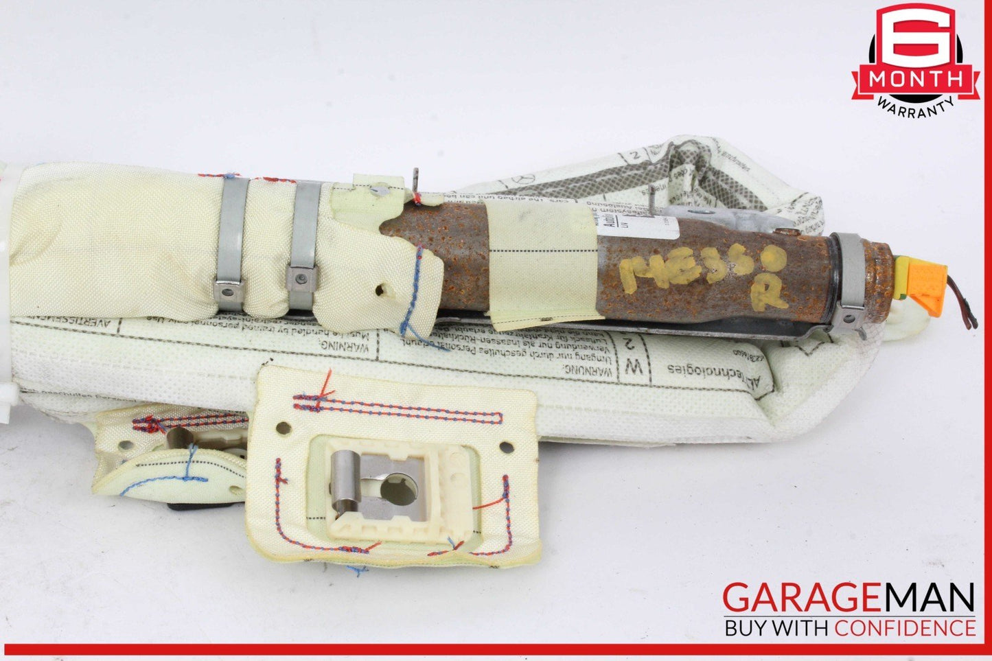 12-16 Mercedes W212 E350 Right Passenger Side Roof Curtain Airbag Air Bag OEM