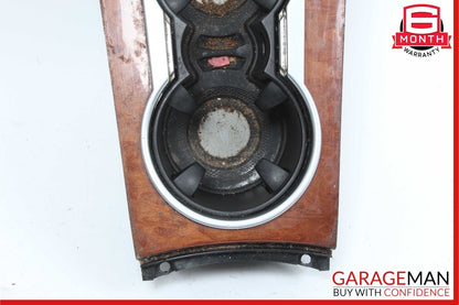 06-12 Mercedes W164 ML350 GL450 Center Console Cup Holder Compartment Wood OEM
