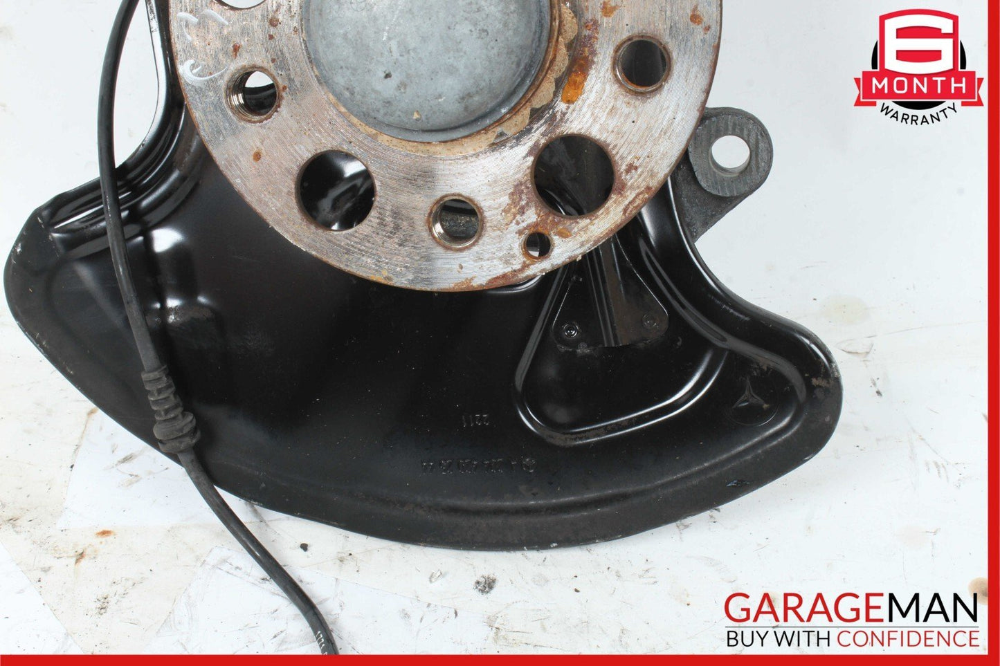 08-14 Mercedes W204 C350 Front Left Wheel Spindle Knuckle Hub Bearing OEM