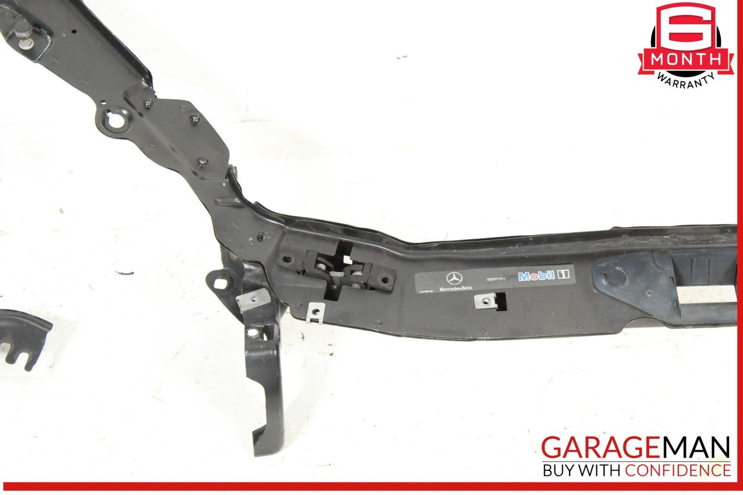 03-08 Mercedes R230 SL550 SL55 AMG Upper Radiator Core Support Headlight Bracket