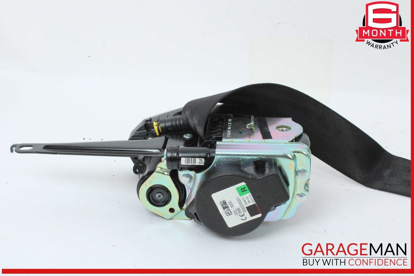 17-24 Audi A5 Quattro S5 RS5 Front Right Side Seat Belt Seatbelt Black OEM