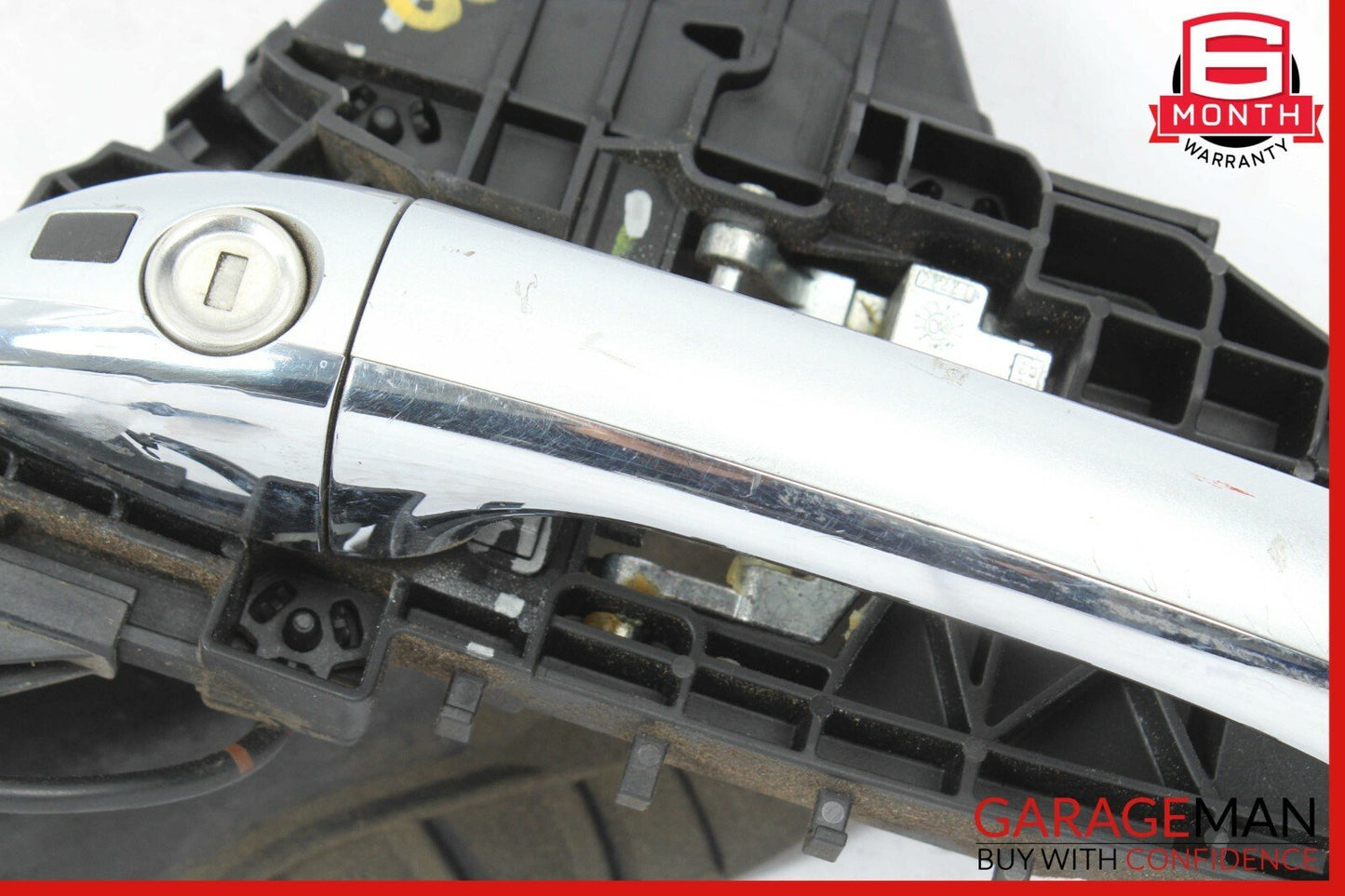 06-12 Mercedes ML350 GL450 Front Left Side Exterior Door Handle Iridium Silver