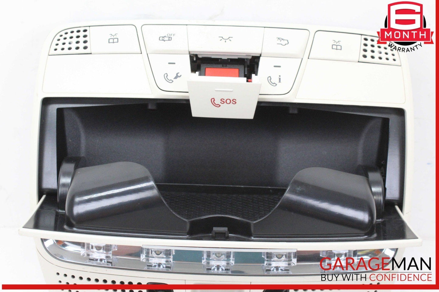 15-18 Mercedes W205 C300 Front Top Upper Overhead Dome Light Lamp Beige OEM