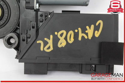 03-10 Porsche Cayenne S 955 957 Rear Left Driver Side Window Regulator Motor OEM