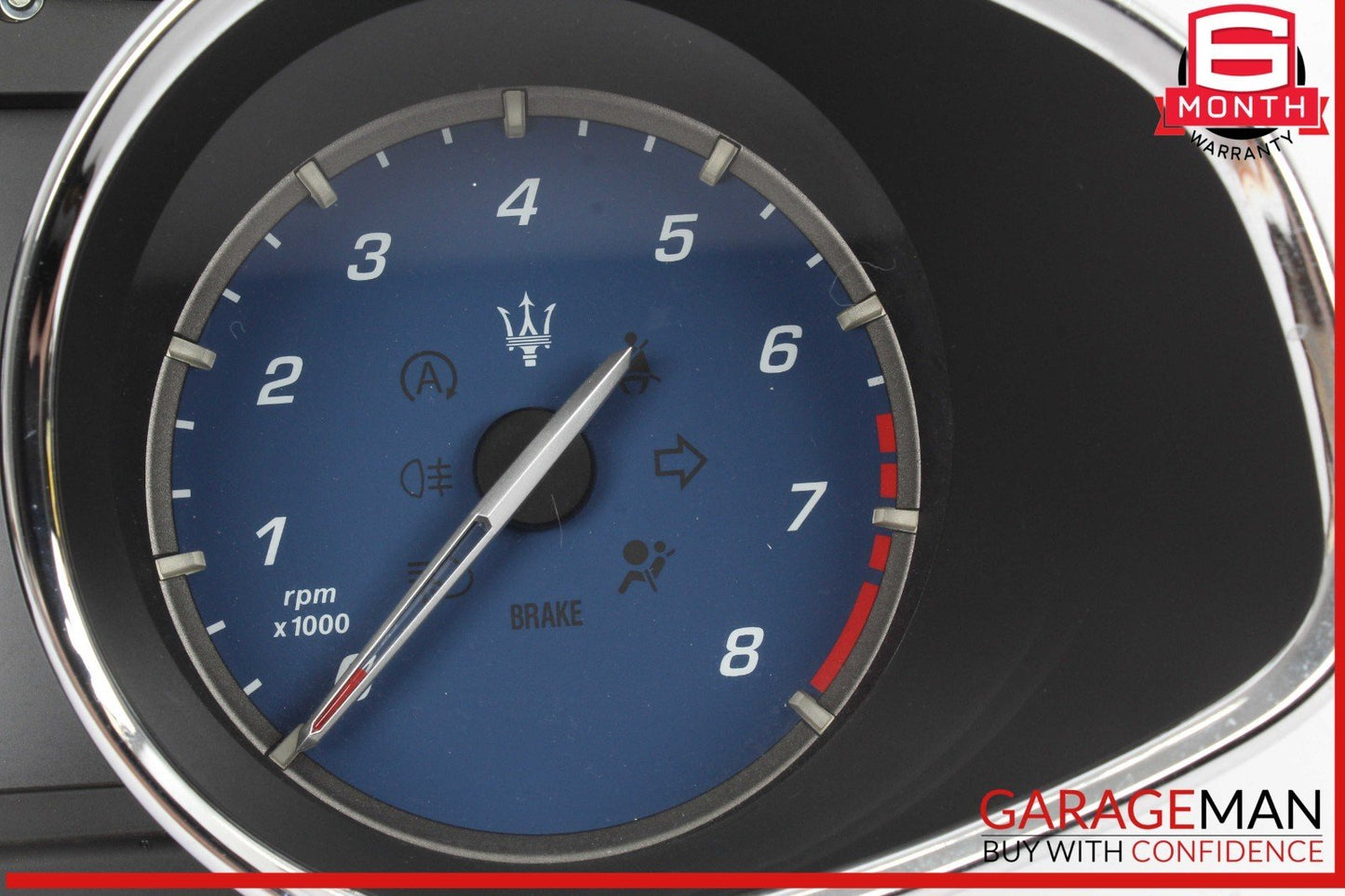 14-17 Maserati Quattroporte M156 Instrument Cluster Speedometer OEM