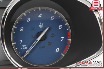 14-17 Maserati Quattroporte M156 Instrument Cluster Speedometer OEM