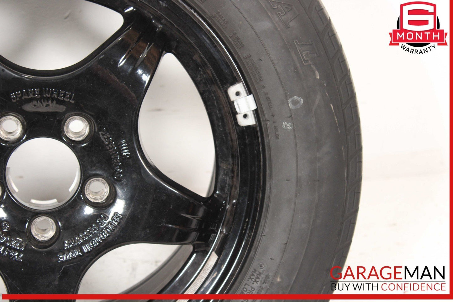00-06 Mercedes W220 S430 CL500 Emergency Spare Tire Wheel Rim 225 / 60 R16 OEM