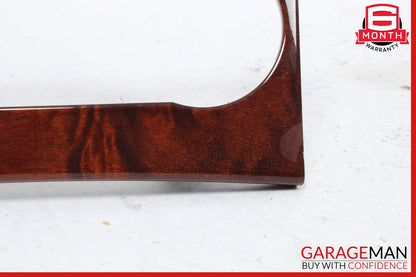 08-14 Mercedes W204 C350 C300 AC A/C Climate Control Switch Trim Bezel Wood OEM