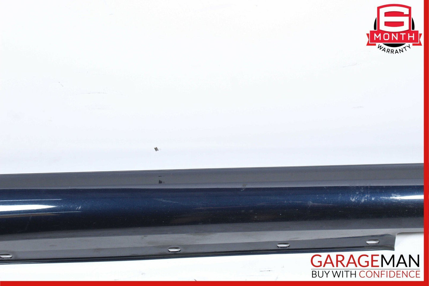 08-14 Mercedes W204 C250 AMG Sport Right Passenger Side Skirt Rocker Panel Blue