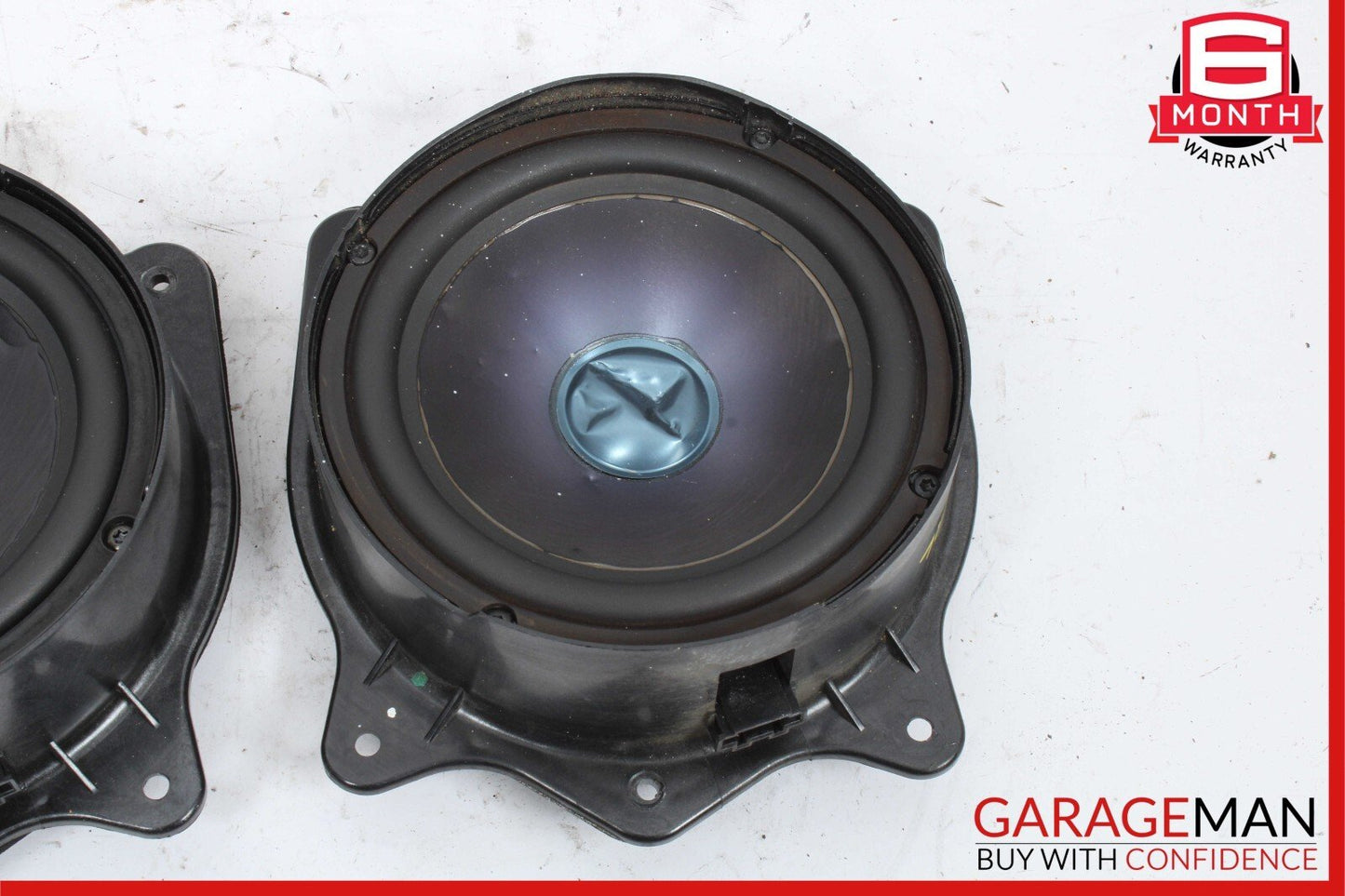 07-09 Mercedes W221 S550 Rear Left & Right Door Audio Sound Speakers Set of 2 Pc