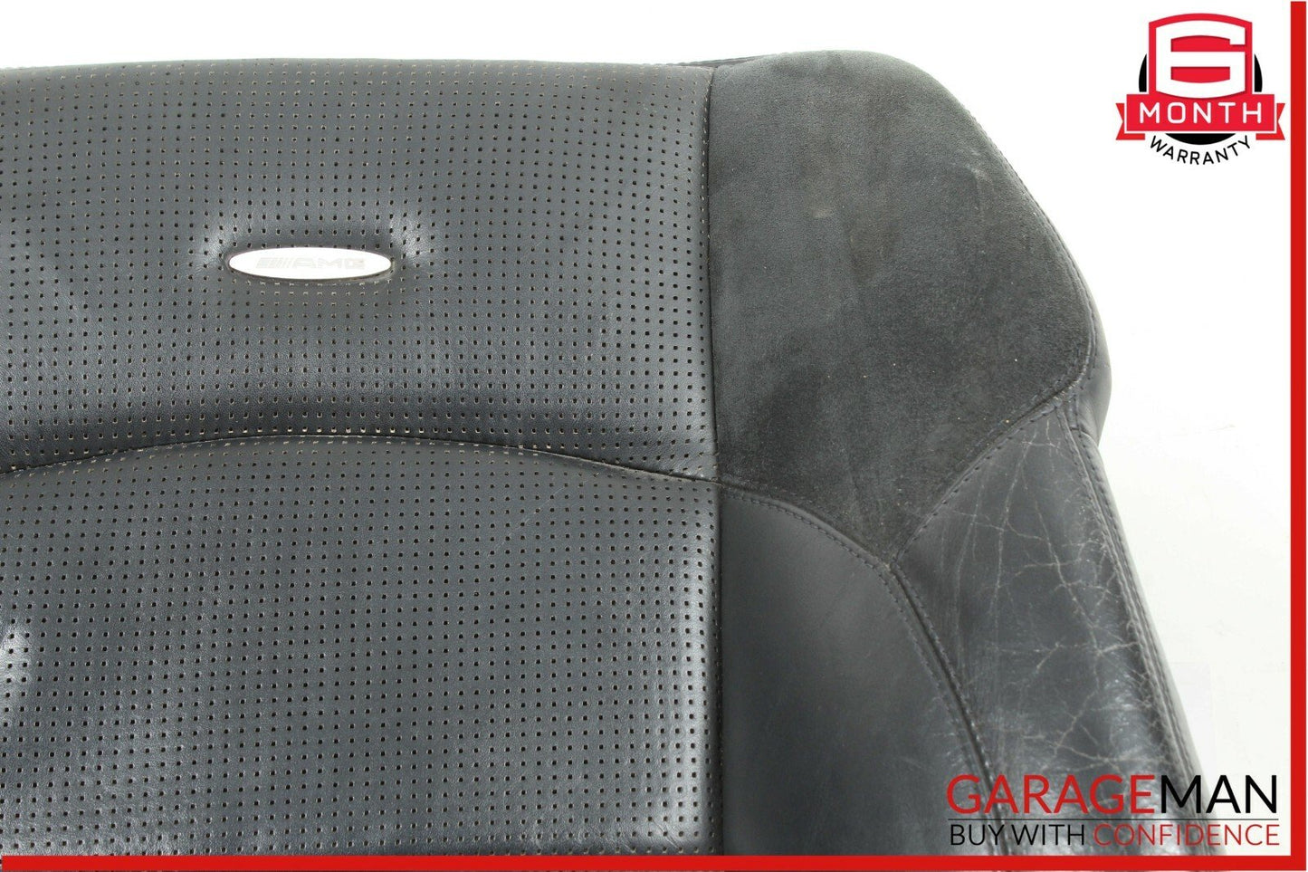 06-11 Mercedes W219 CLS55 AMG Front Right / Left Top Upper Seat Cushion Black