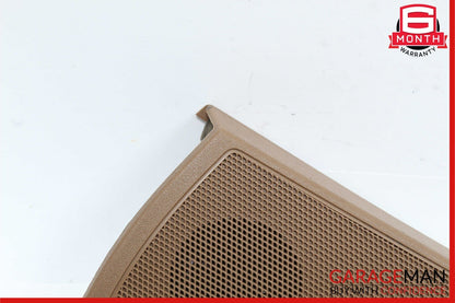 07-13 Mercedes W221 S350 S550 Front Left Side Door Tweeter Speaker Cover Brown