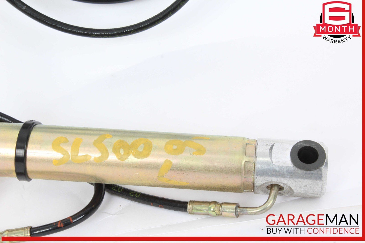 03-12 Mercedes R230 SL500 Convertible Left Main Top Drive Lift Cylinder OEM