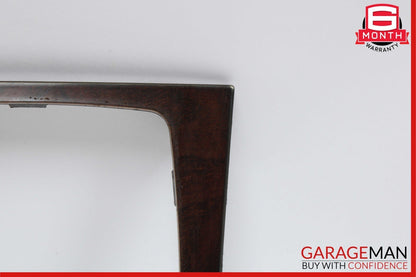08-15 Mercedes W204 C250 C300 C350 Center Console Shift Shifter Bezel Trim Wood