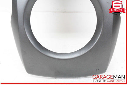 18-24 Nissan Leaf Front Center Console Shift Panel Bezel Trim Cover Gray OEM