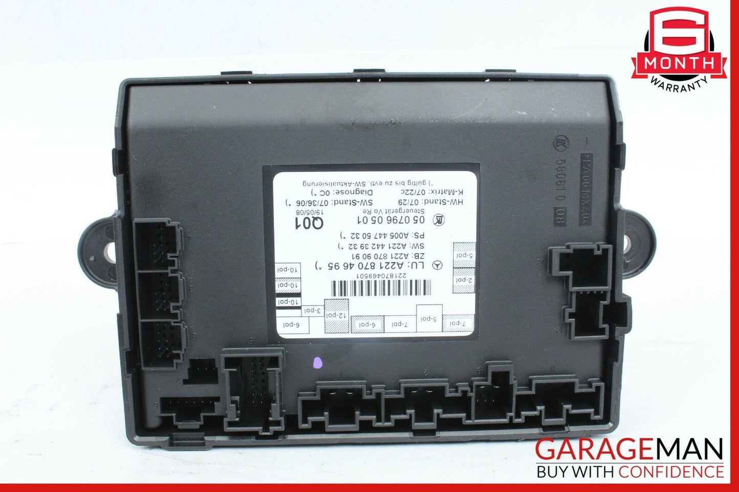 07-13 Mercedes W221 S550 Front Right Passenger Side Door Control Module Unit OEM