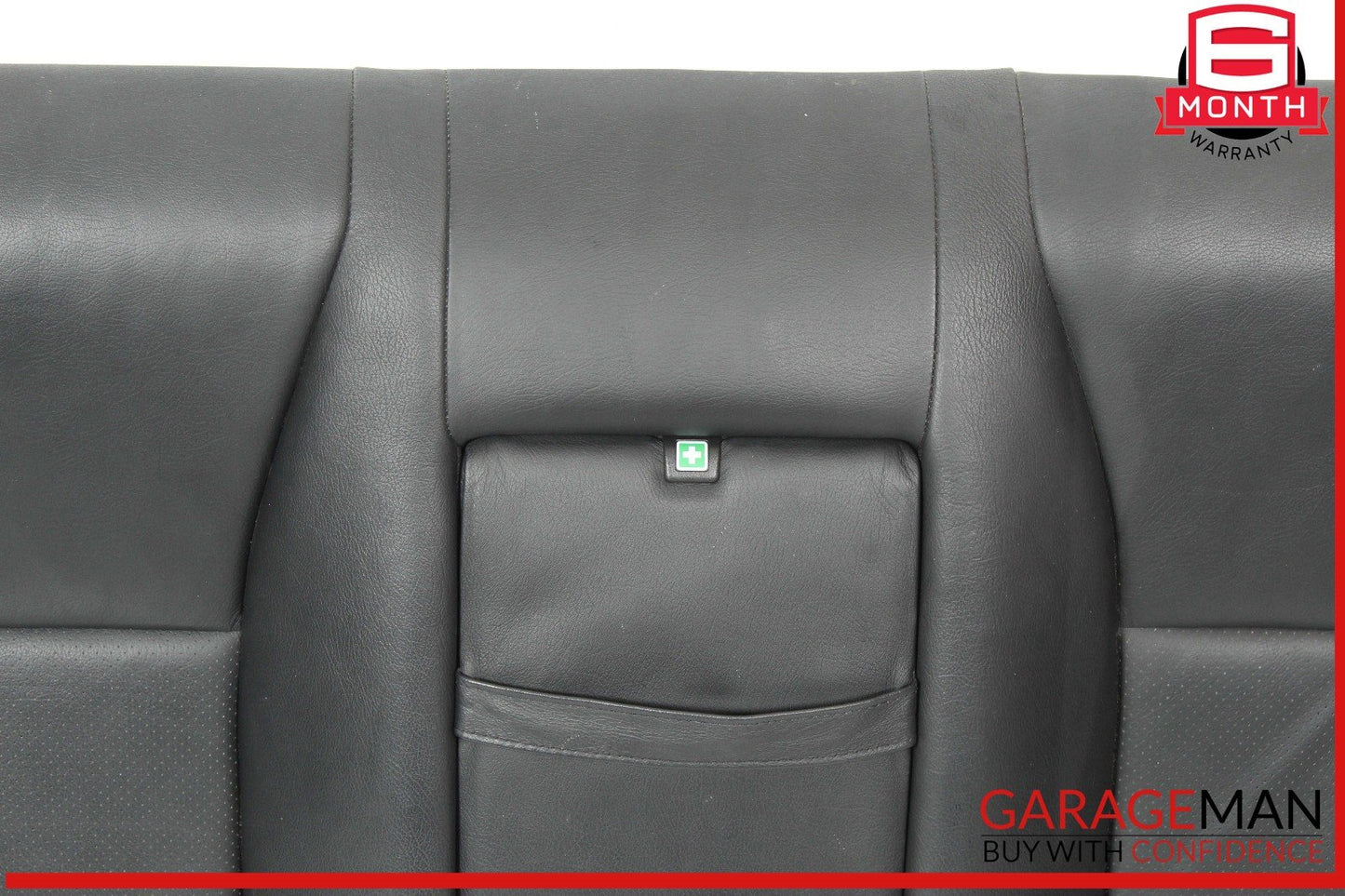 99-02 Mercedes W210 E320 Sedan Rear Upper Seat Cushion Black OEM