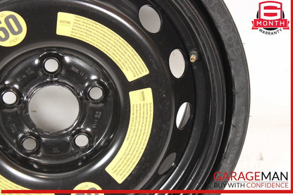 07-15 Audi Q7 Emergency Spare Wheel Rim Tire 6.5 x 18 H2 ET53 OEM