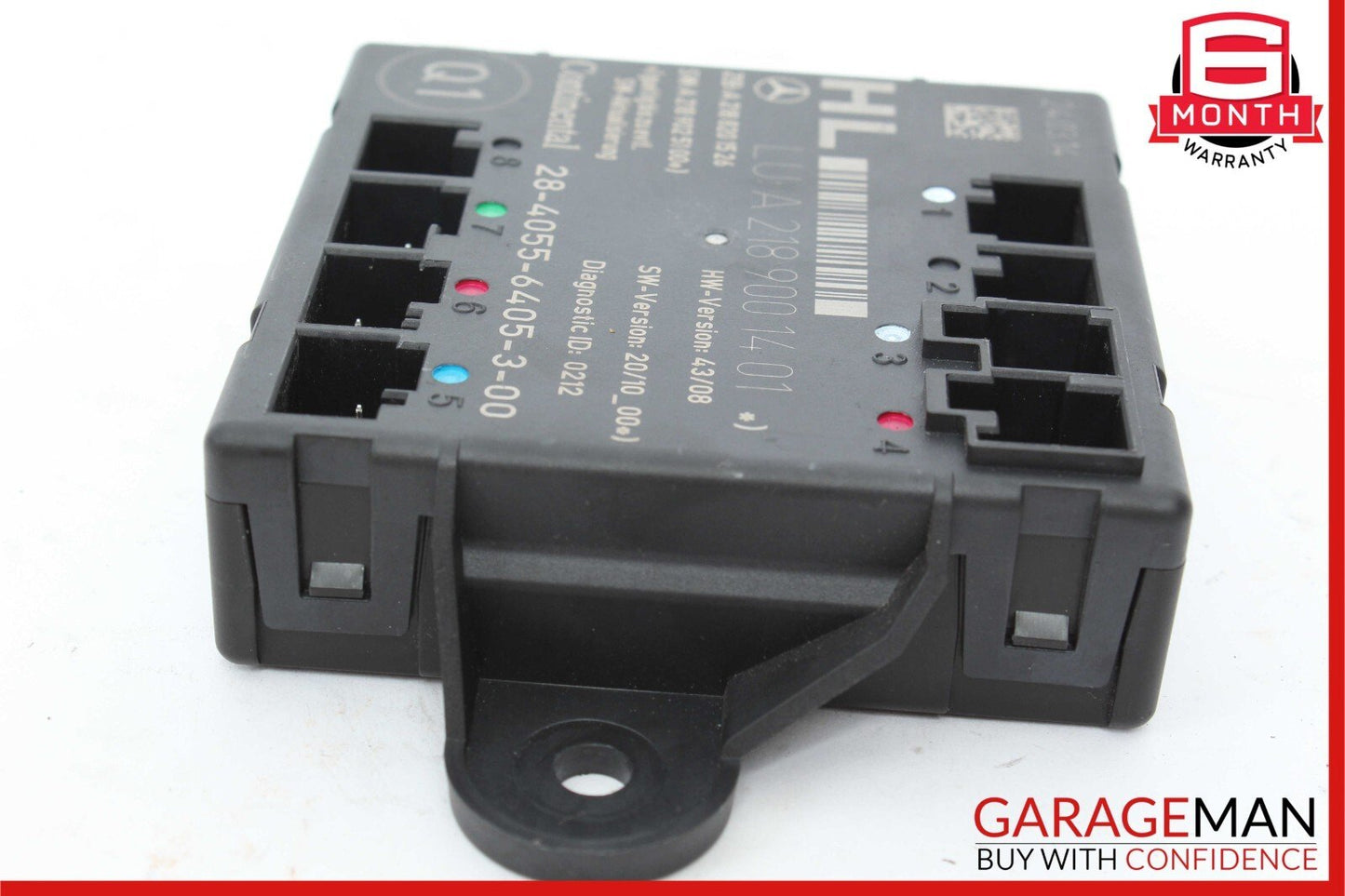08-18 Mercedes W204 C250 Rear Left Side Door Control Module 2189001401 OEM