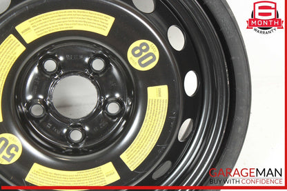 07-15 Audi Q7 Emergency Spare Wheel Rim Tire 6.5 x 18 H2 ET53 OEM