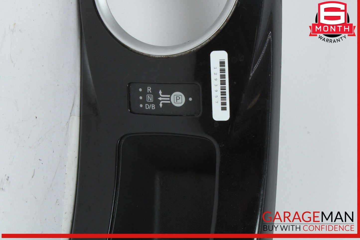13-17 Nissan Leaf Front Center Console Automatic Shifter Trim Bezel 969413NF0A