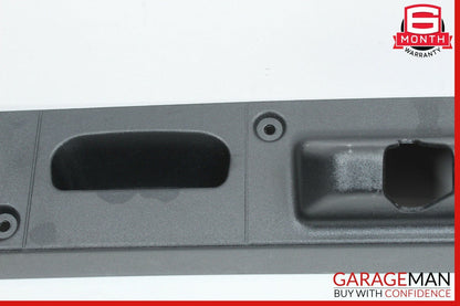 07-13 Mercedes W221 S550 S400 S63 AMG Trunk Lid Lock Latch Trim Cover Black
