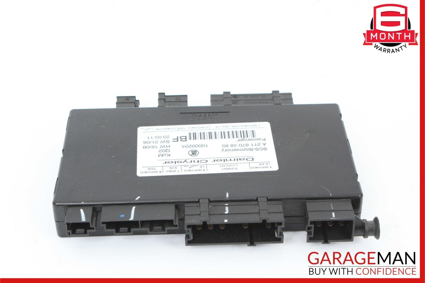 03-12 Mercedes X164 GL450 GL500 CLS550 Front Right Seat Control Module Unit OEM