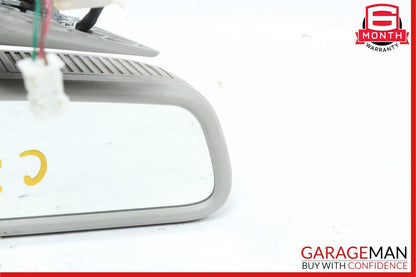 01-07 Mercedes W203 C230 Rear View Interior Upper Mirror Assembly Grey OEM