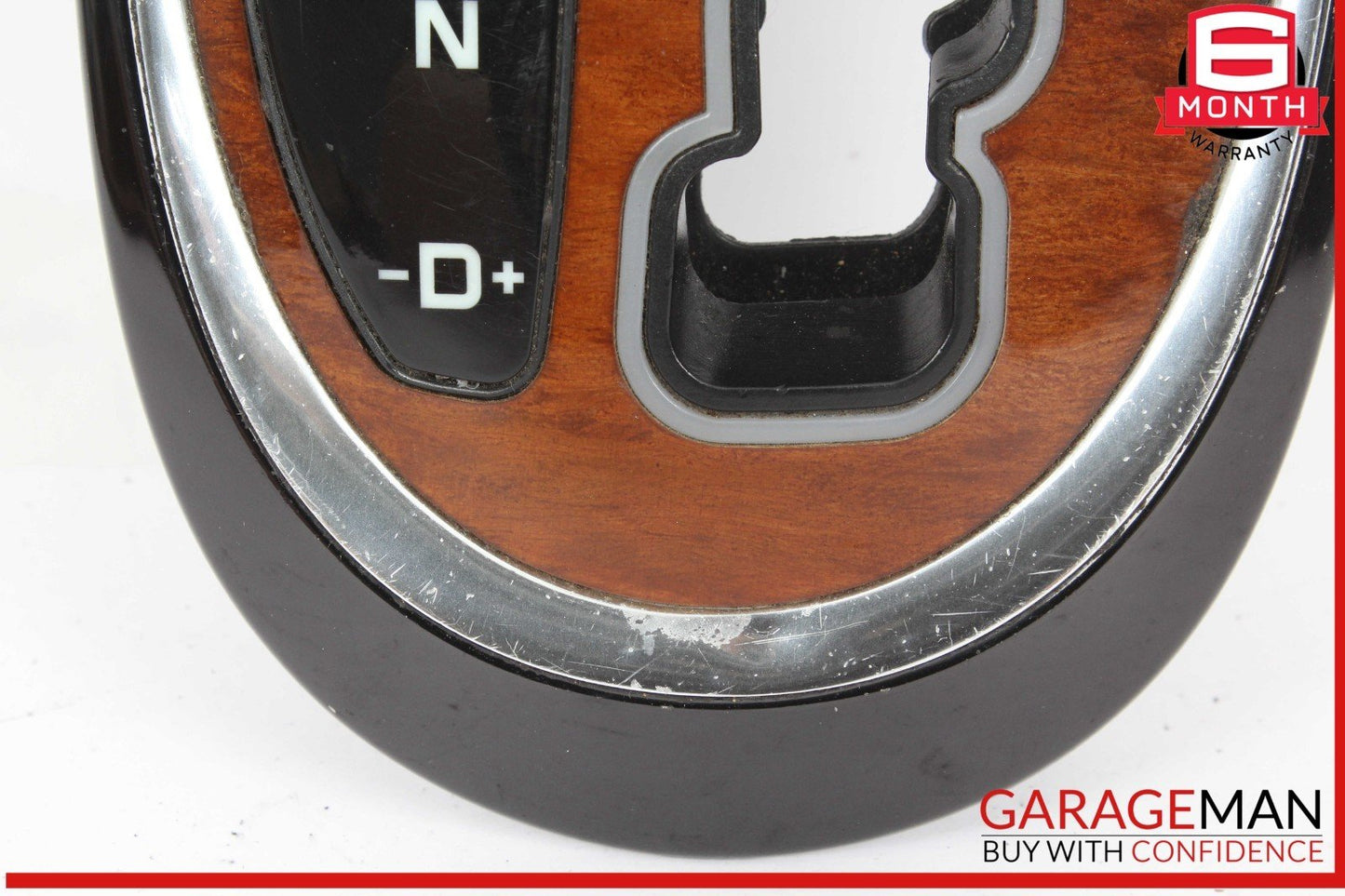 00-06 Mercedes W220 S430 S500 S55 AMG Gear Shifter Bezel Trim Indicator Wood OEM