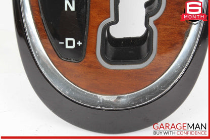 00-06 Mercedes W220 S430 S500 S55 AMG Gear Shifter Bezel Trim Indicator Wood OEM