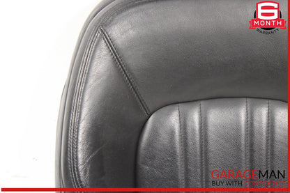 14-17 Maserati Ghibli Front Left Driver Side Top Upper Seat Cushion Cover Black