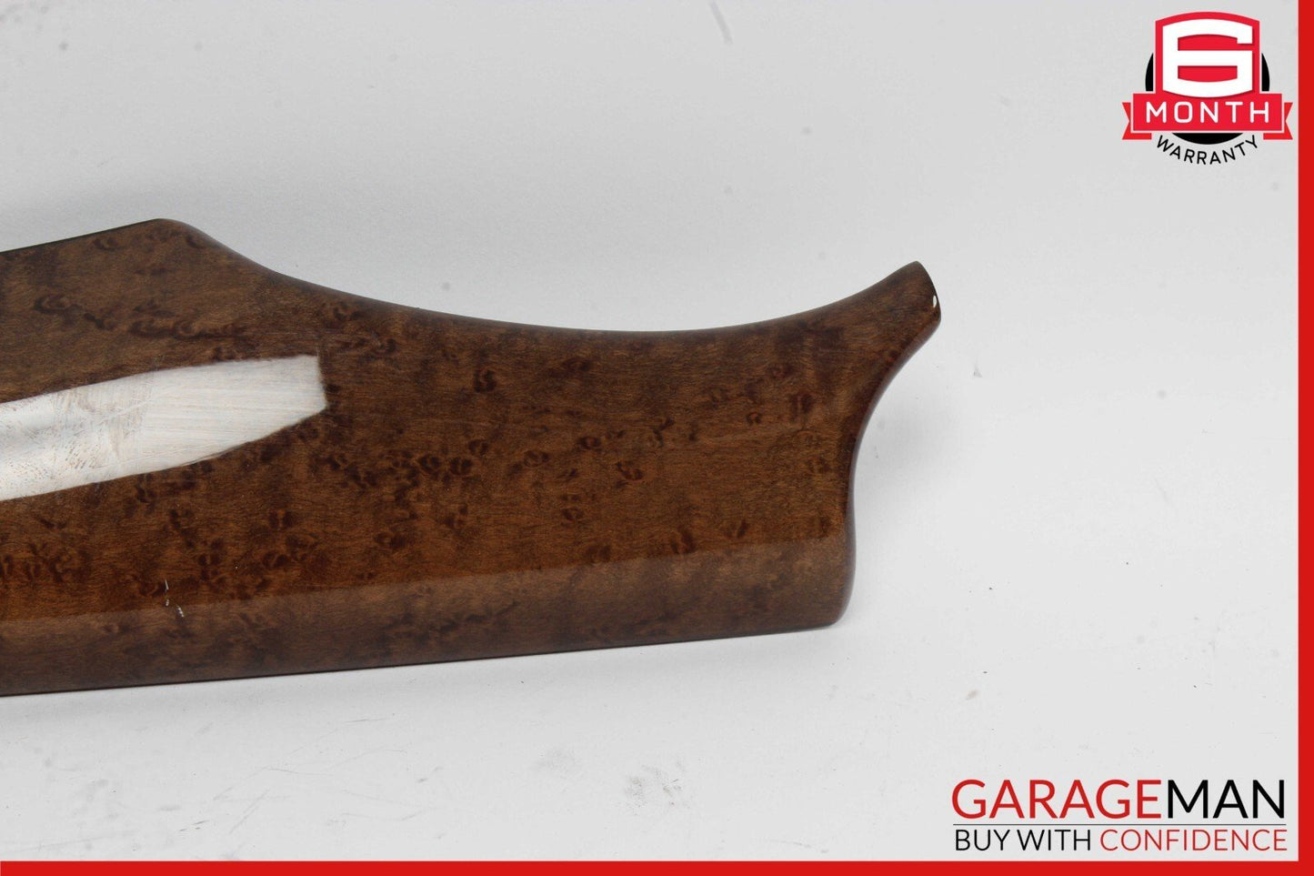 13-16 Maserati Quattroporte Front Left Dashboard Dash Cover Trim Panel Wood OEM