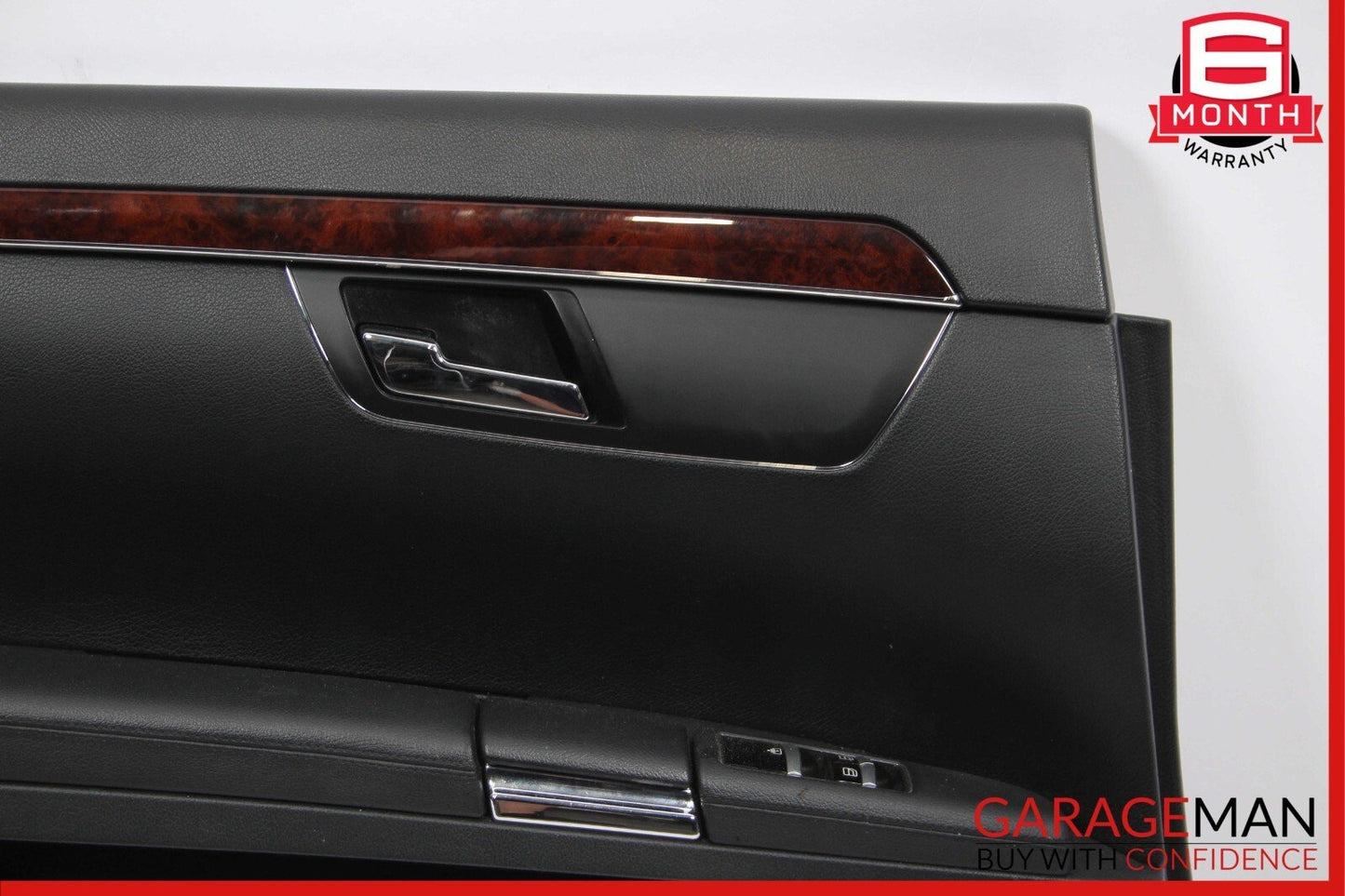 07-09 Mercedes W221 S550 Rear Left Side Interior Door Panel Cover Anthracite