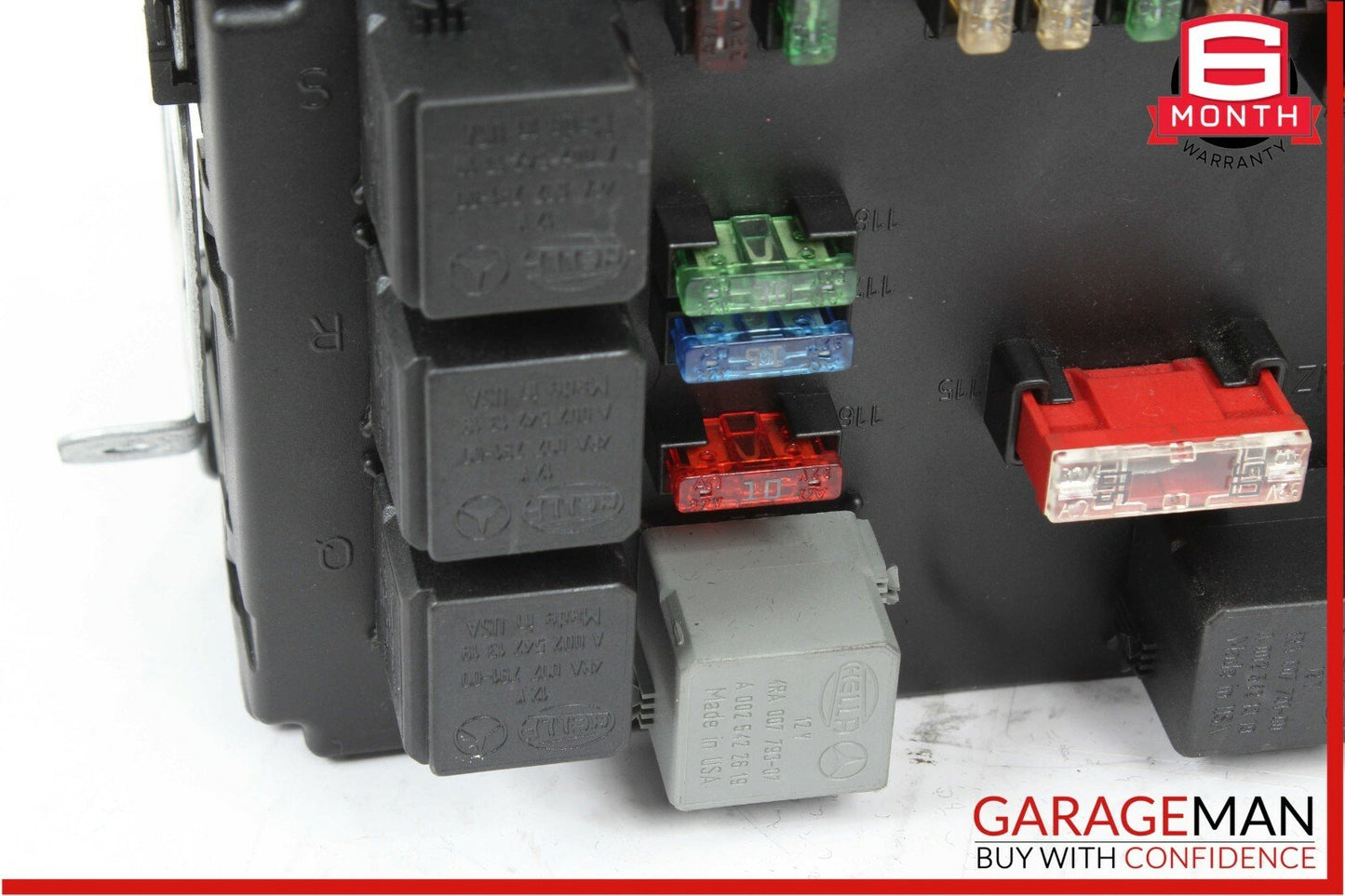 07-09 Mercedes S550 CL550 Rear Trunk SAM Fuse Relay Box Module Assembly