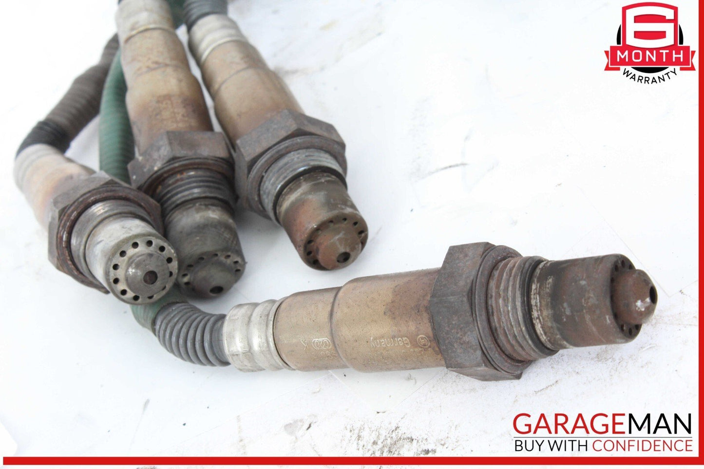 10-13 Mercedes W221 S400 Hybrid Oxygen O2 Sensor Lambda Set of 4 0035426918 OEM