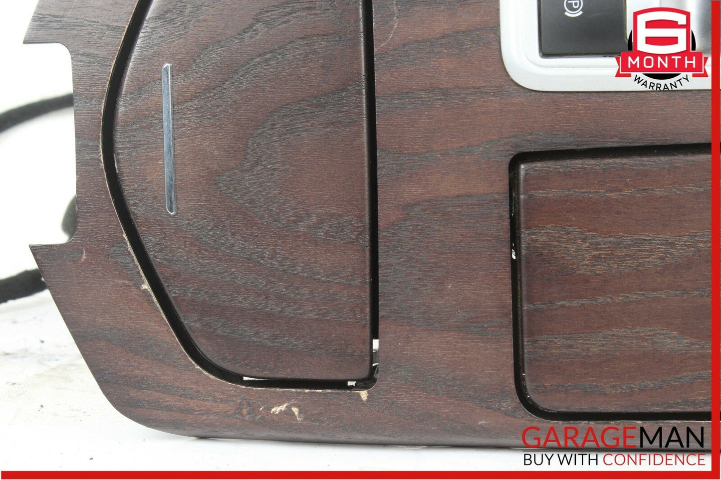14-17 Maserati Ghibli Center Console Cupholder Armrest Ashtray Compartment Wood
