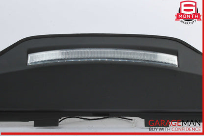14-17 Maserati Ghibli Rear Parcel Shelf Trim Under Window Panel w/ Light OEM