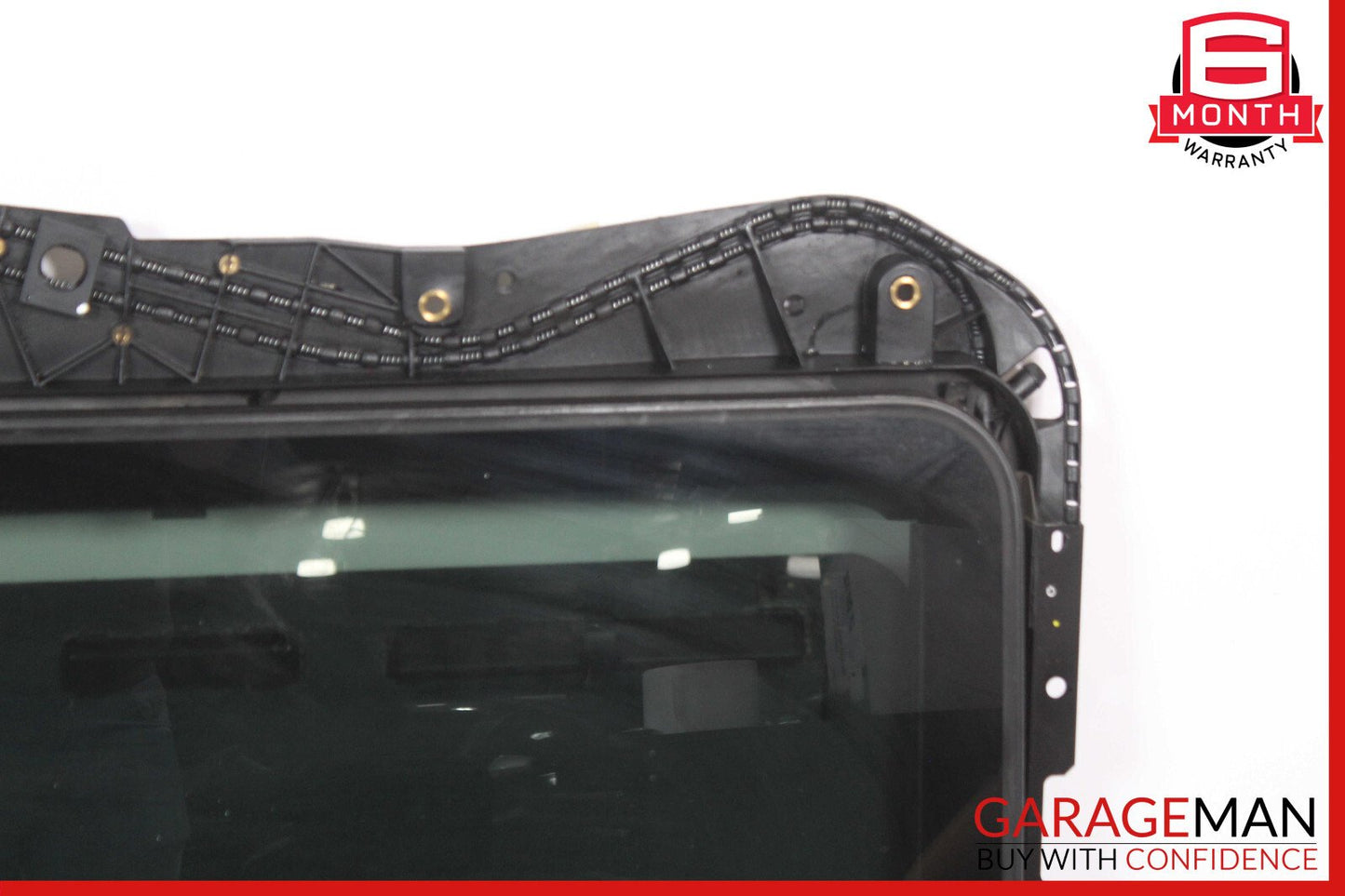 03-13 Maserati Quattroporte M139 Sunroof Guide Rail Frame Glass Track w/ Shade